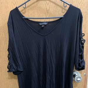 Rock and republic black tunic
